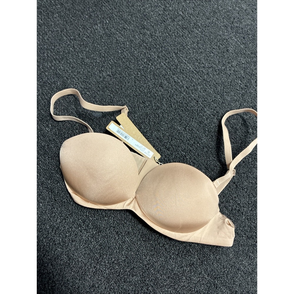 SKIMS Ultimate Push Up Convertible Strapless Bra SZ 32A Clay BA-BAN-9056 New